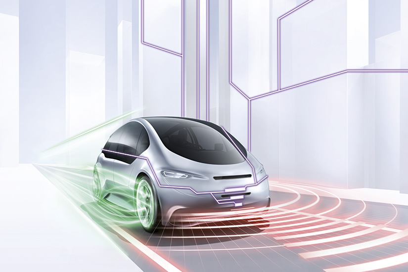 Keyvisual der Kommunikation von Design Hoch Drei für Bosch Mobility Solutions
