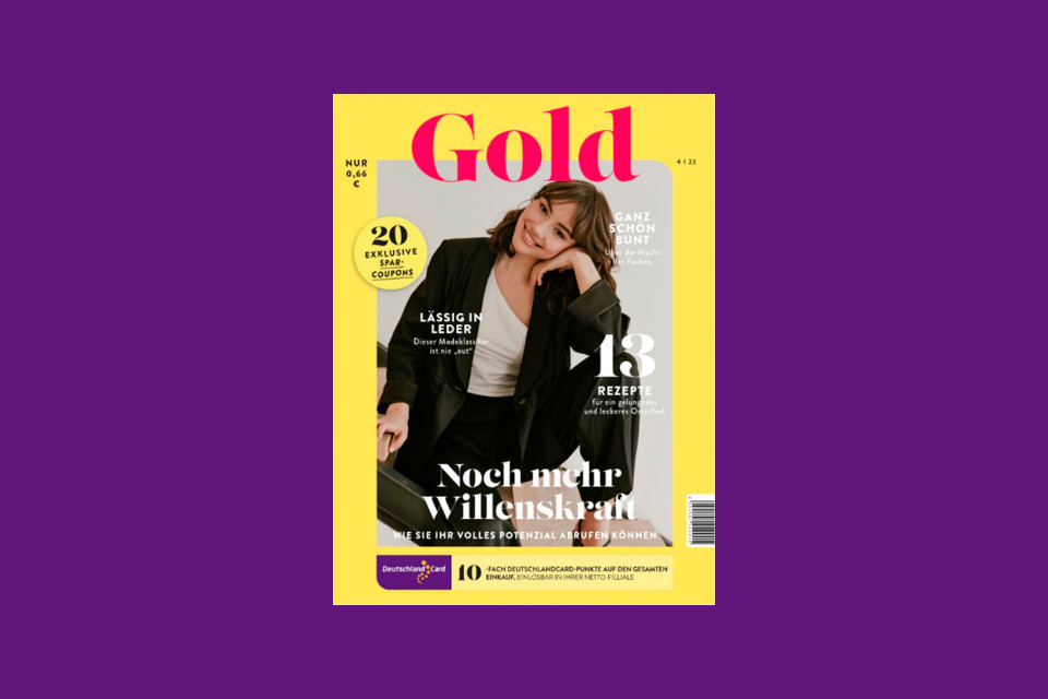 Netto und C3 entwickeln Kundenmagazin "Gold" weiter