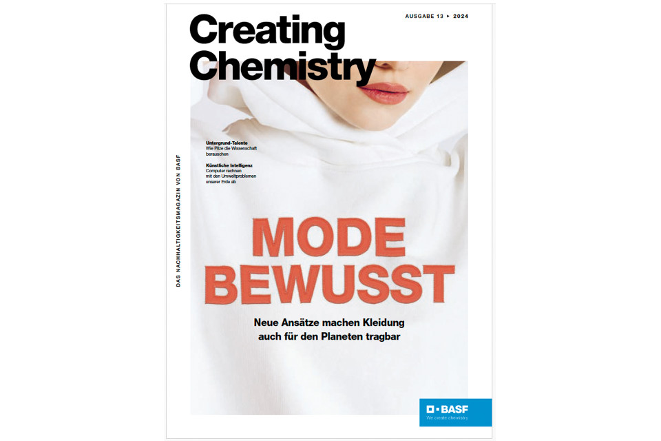 BASF widmet Magazin-Schwerpunkt nachhaltiger Mode